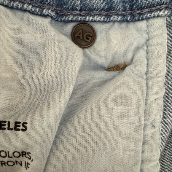 AG Saige Wide Leg Mid Rise Crop Jeans Size 29 In 18 Years Olso Wash - Picture 10 of 15